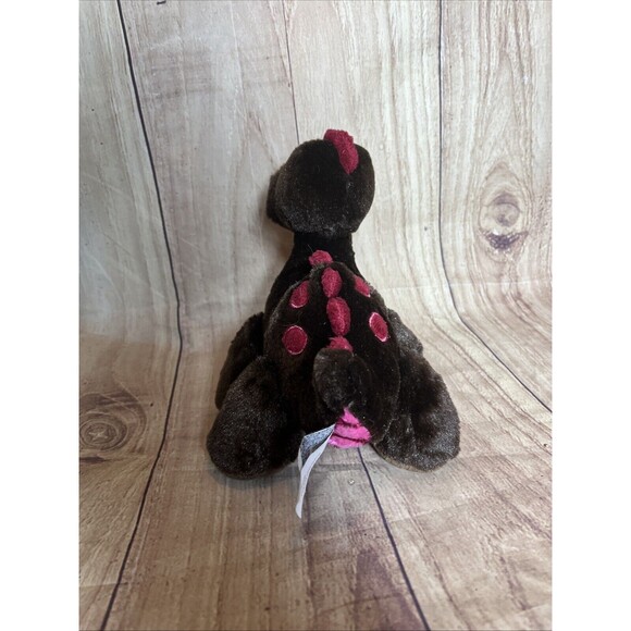 Ganz Webkinz Dinosaur Brown Plush 9” HM338 HL119H - Picture 4 of 12
